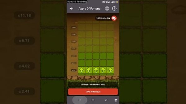 Apple of fortune hack still working fine 😁🎉🎉