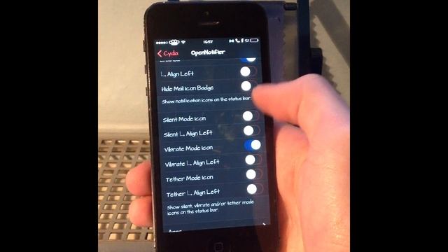 OpenNotifier iOS7 FREE - Notifications On StatusBar (May 2014 Free Cydia Tweak iOS 7 + Source) смотреть онлайн