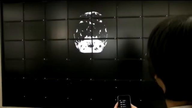 User Interface for Tiled Display Using iPod Touch (Isosurfaces) смотреть онлайн
