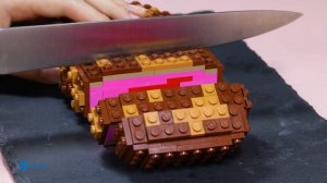 AMONG US EATING LEGO BEEF STEAK & BBQ | Among Us Mukbang ASMR Animation