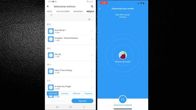 Como pasar Musica de Android a iPhone смотреть онлайн