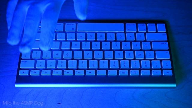 Apple Keyboard Typing Tapping And Clicking ASMR (No Talking)