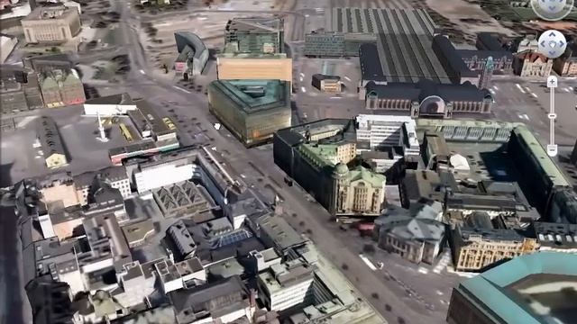 Google Earth: 3D Helsinki смотреть онлайн