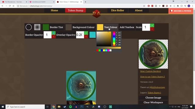 How to Create Tokens for Roll20 Using Rolladvantage.com смотреть онлайн
