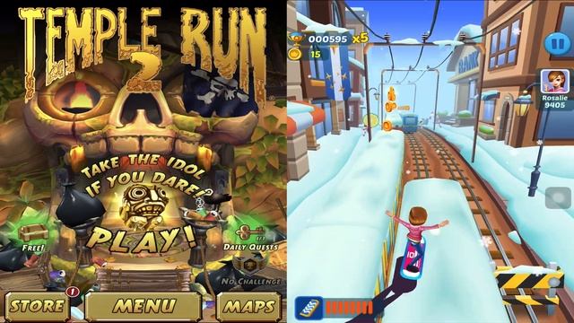 Subway Princess Runner ‘OR’ Temple Run 2 - iPad Gameplay | Android/iOS Gameplay HD 2021 смотреть онлайн