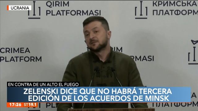 Zelenski dice que no habrá tercera edición de los acuerdos de Minsk смотреть онлайн
