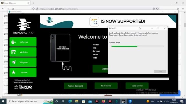 IRemoval PRO IOS 15 /16 HELLO SCREEN BYPASS WITH SIGNAL (FULL GUIDE) #ios16