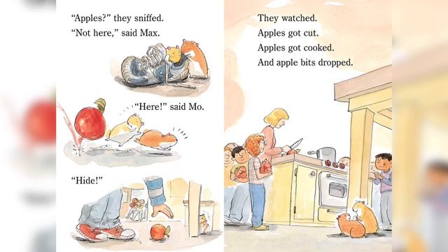 [유북이] Max&Mo Go Apple Picking | 두 햄스터의 사과 이야기 | 쉬운 어린이 영어 동화 смотреть онлайн