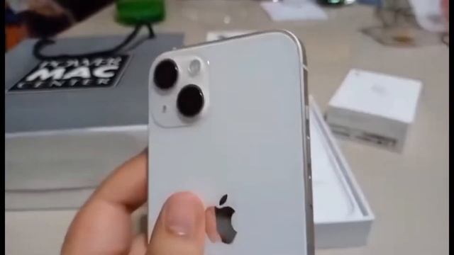 Iphone 13 starlight 🌟aesthetic unboxing with sample photo and cinematic videos ✨ смотреть онлайн
