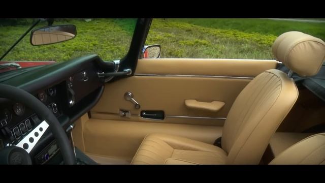 JAGUAR E-TYPE V12 Cabriolet 1974 - Modest test drive - E Type V12 XK-E Engine sound | SCC TV смотреть онлайн