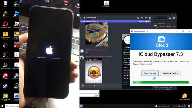 New iCloud Bypasser iOS 15.5 - 12.5.5 How to use! смотреть онлайн
