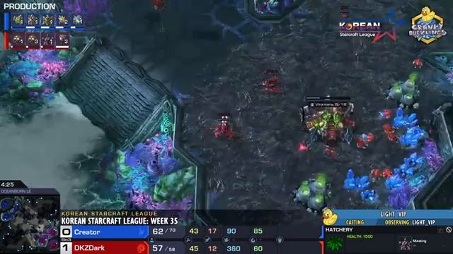 Dark vs Creator - ZvP | Korean StarCraft League: Week 35 | Open StarCraft 2 Tournament смотреть онлайн