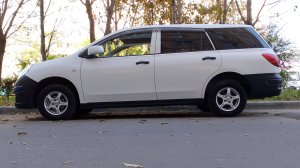 Установка проставок фирмы Георгий авто на Nissan AD (Y12) 2016 год.