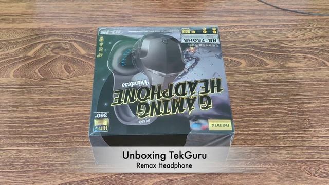 Remax RB 750HB - Wireless Gaming Headphones - Unboxing & Review смотреть онлайн