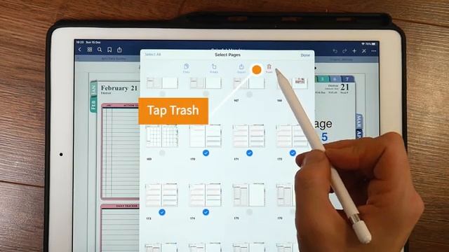 Goodnotes 5 tutorial How to delete pages and covers in digital planner or journal смотреть онлайн