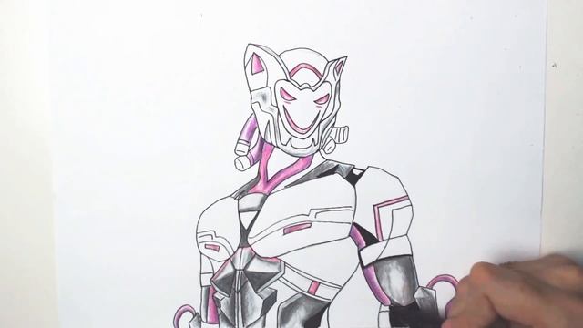 COMO DESENHAR A SKIN DO JAGUAR - FREE FIRE ( Parte 2) / Como Dibujar Free Fire