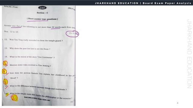 Model SET से कितना Question पूछा गया | JAC Board English Elective Analysis смотреть онлайн