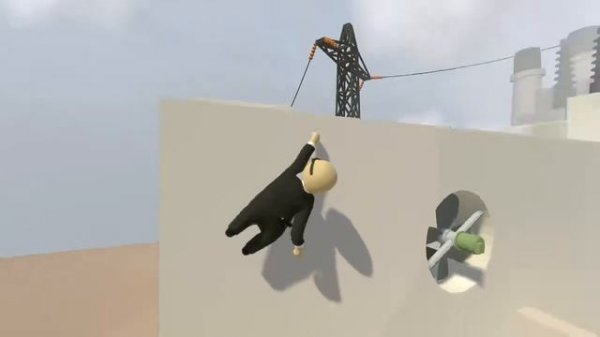 Human Fall Flat Power Plant Level Walkthrough (Speedrun)