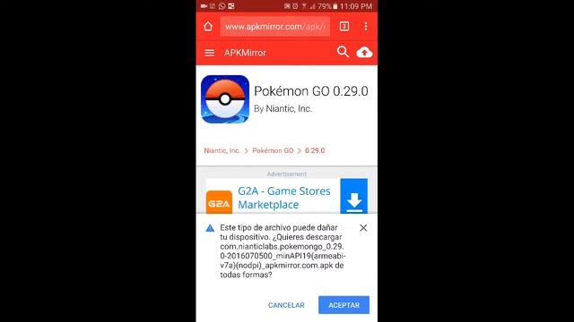 Descargar apk pokemon go 0.29.0 смотреть онлайн