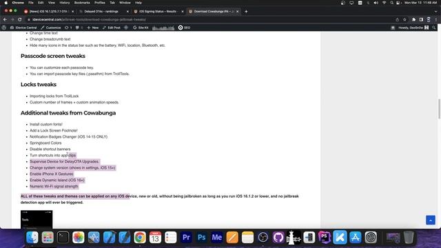 iOS 14.0 - 16.1.2 JAILBREAK & DOWNGRADE News: iOS 16.1.2 DelayOTA Profile EXPIRED! What This Means смотреть онлайн