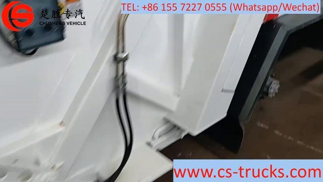 Best ISUZU garbage compactor truck export to Myanmar смотреть онлайн