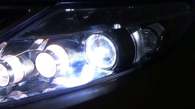 NISSAN MURANO Z51 + Bi-led + OSRAM Led fog101 + HPL Backfire смотреть онлайн