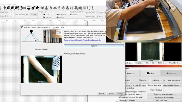 Caméra DIY Pour Graver Avec Précision Sur Lightburn, Tuto Complet  #lightburn #laser #camera