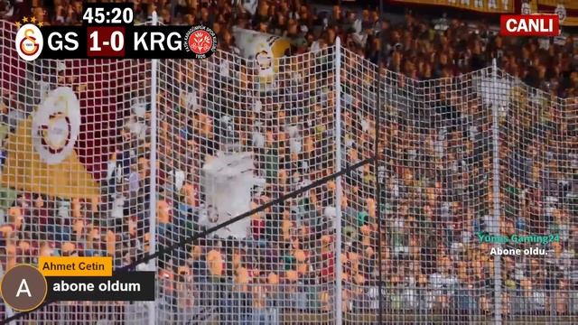 GALATASARAY KARAGÜMRÜK MAÇI CANLI İZLE смотреть онлайн