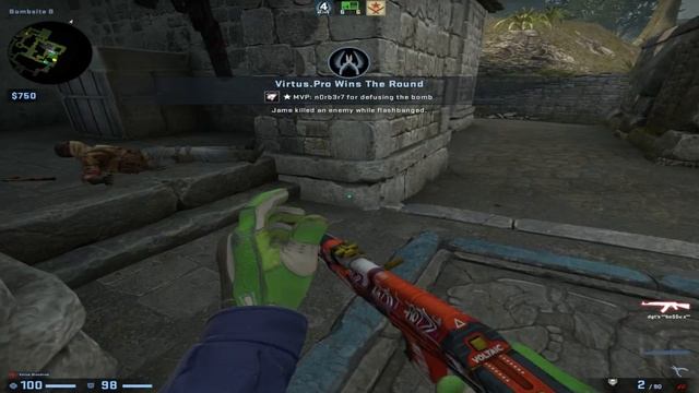CSGO POV Virtus.pro n0rb3r7 (24/14) vs 9z (ANCIENT) @ ESL Challenger Katowice 2023 смотреть онлайн