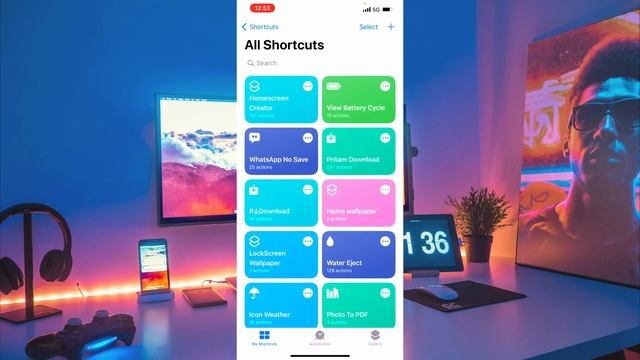 3D iPhone Home Screen icons I 3D आईफ़ोन होम स्क्रीन आइकन смотреть онлайн