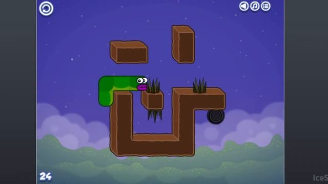 Apple Worm Level 24 Guide смотреть онлайн
