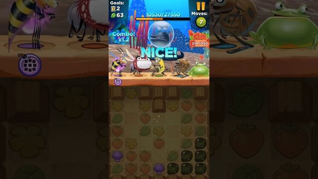 Best Fiends level 629 walkthrough ios android gameplay HD смотреть онлайн