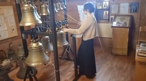 Выпускной звон в Московской школе звонарей "Колокольный Градъ". Осокина Мария. Колокольный вальс