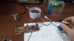 Приёмник QRP трансивера TAURUS-20 первое включение