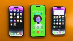 Incoming + Outgoing Call + FaceTime Two IPhone 14 Pro vs IPhone 14 Pro Max