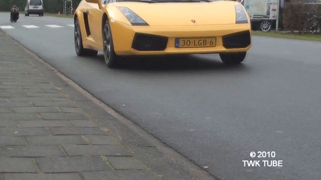 Lamborghini Gallardo Spyder full accelerations (full HD) смотреть онлайн