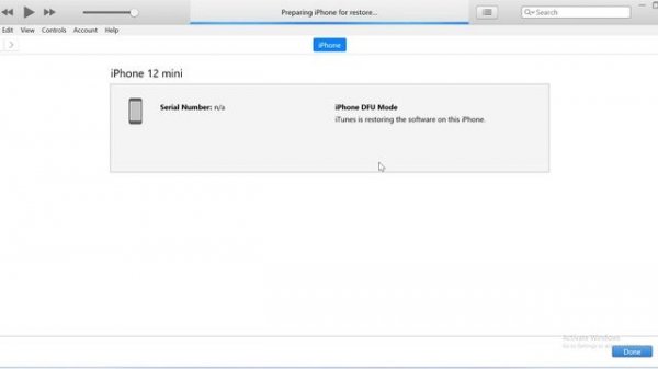 Error 10 in itunes restoring iphone 12 mini