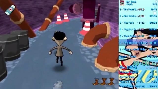 Mr. Bean PS2 Any% Speedrun 1:17:04 смотреть онлайн