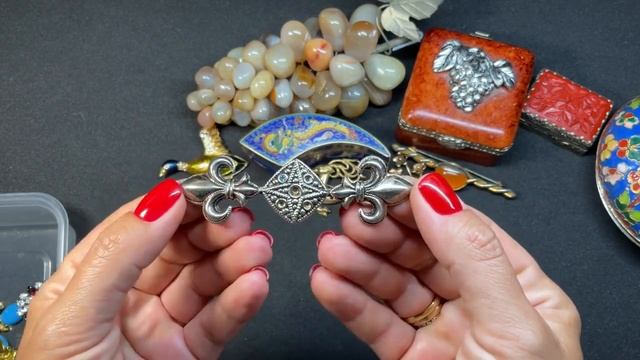 Мои покупки с блошиного рынка Испания часть 2 Винтажные украшения смотреть онлайн