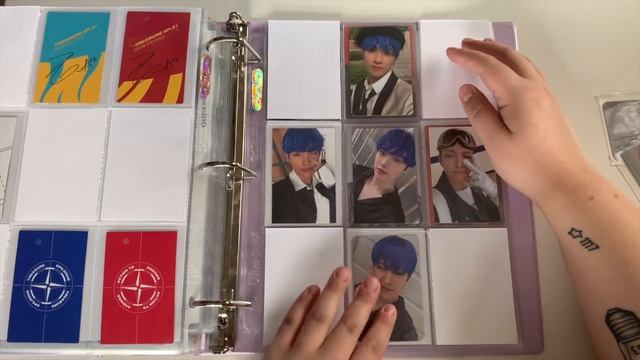 Organizing & Storing My Photocards 📥 #6 ~ finishing ateez collection смотреть онлайн