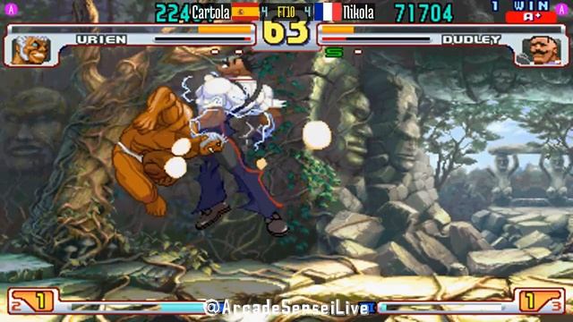 FT10 @sfiii3nr1: Cartola (ES) vs Nikola (FR) [SF III 3rd Strike sfiii sf3 Fightcade] Mar 22 смотреть онлайн