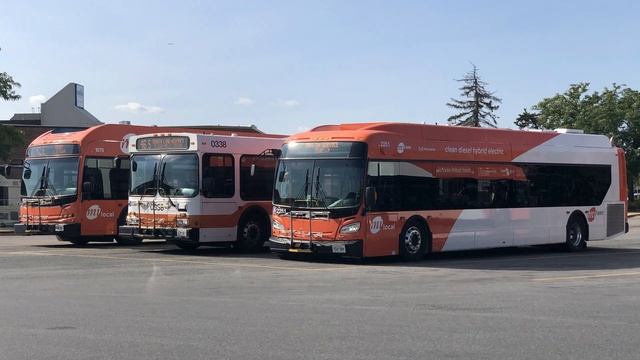 MiWay - Farewell to 2003 & 2005 New Flyer D40LFs смотреть онлайн