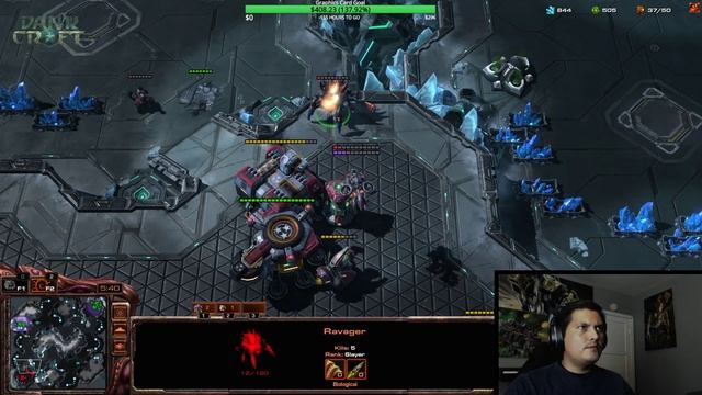 StarCraft 2 Zerg vs Terran Yes my queen смотреть онлайн
