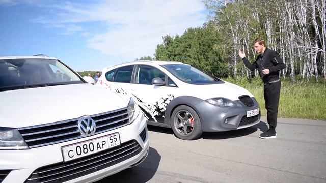 Volkswagen Touareg 4.2 TDI 340л.с. vs Subaru Legacy + Бонус Seat Altea Freetrack - Технолог versus смотреть онлайн