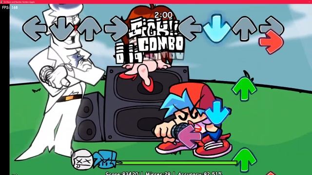 Friday Night Funkin' - Dave & Bambi Golden Apple 1.2 (Og Song) смотреть онлайн