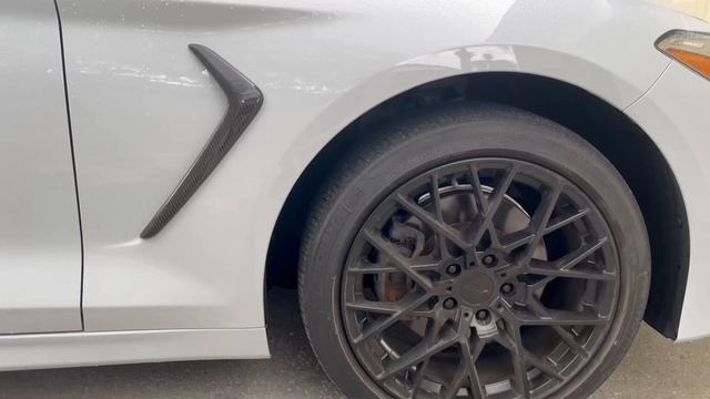 2019-2021 GENESIS G70 CARBON FIBER SIDE VENT смотреть онлайн