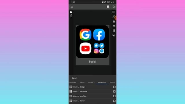 Editable App Library - iOS Widgets KWGT смотреть онлайн