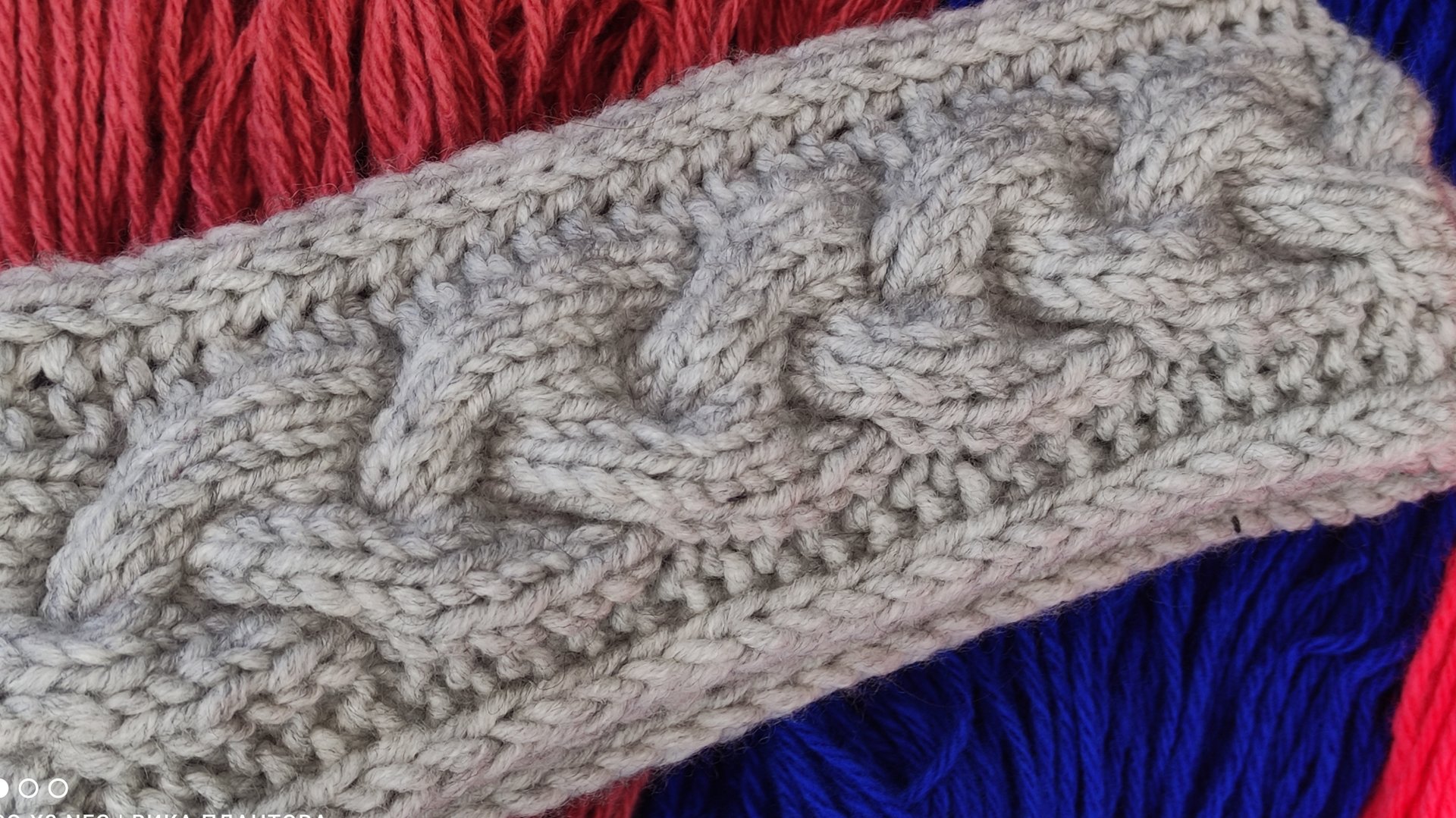 #Красивая повязка на голову спицами# смотреть онлайн