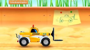 Мультик про ПОДЪЕМНЫЙ КРАН! ЭКСКАВАТОР!