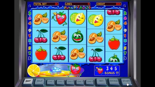 JUICY FRUITS +BONUS GAME! +BIG WIN! online free slot SLOTSCOCKTAIL hhs смотреть онлайн